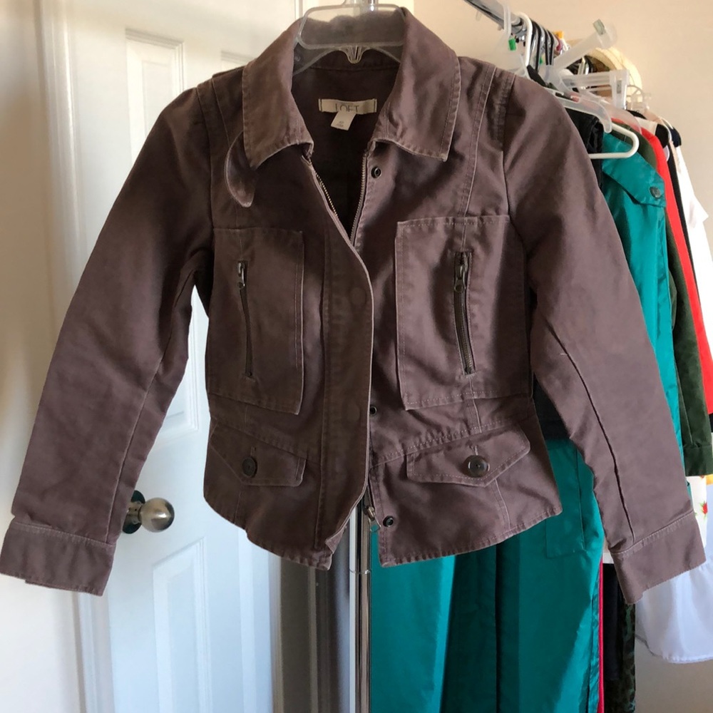 LOFT PLUM JACKET